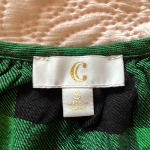 Charming Charlie Buffalo Plaid Blouse - Picture 5 of 6